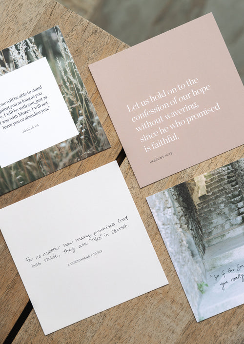 Promises of God Scripture Card Set