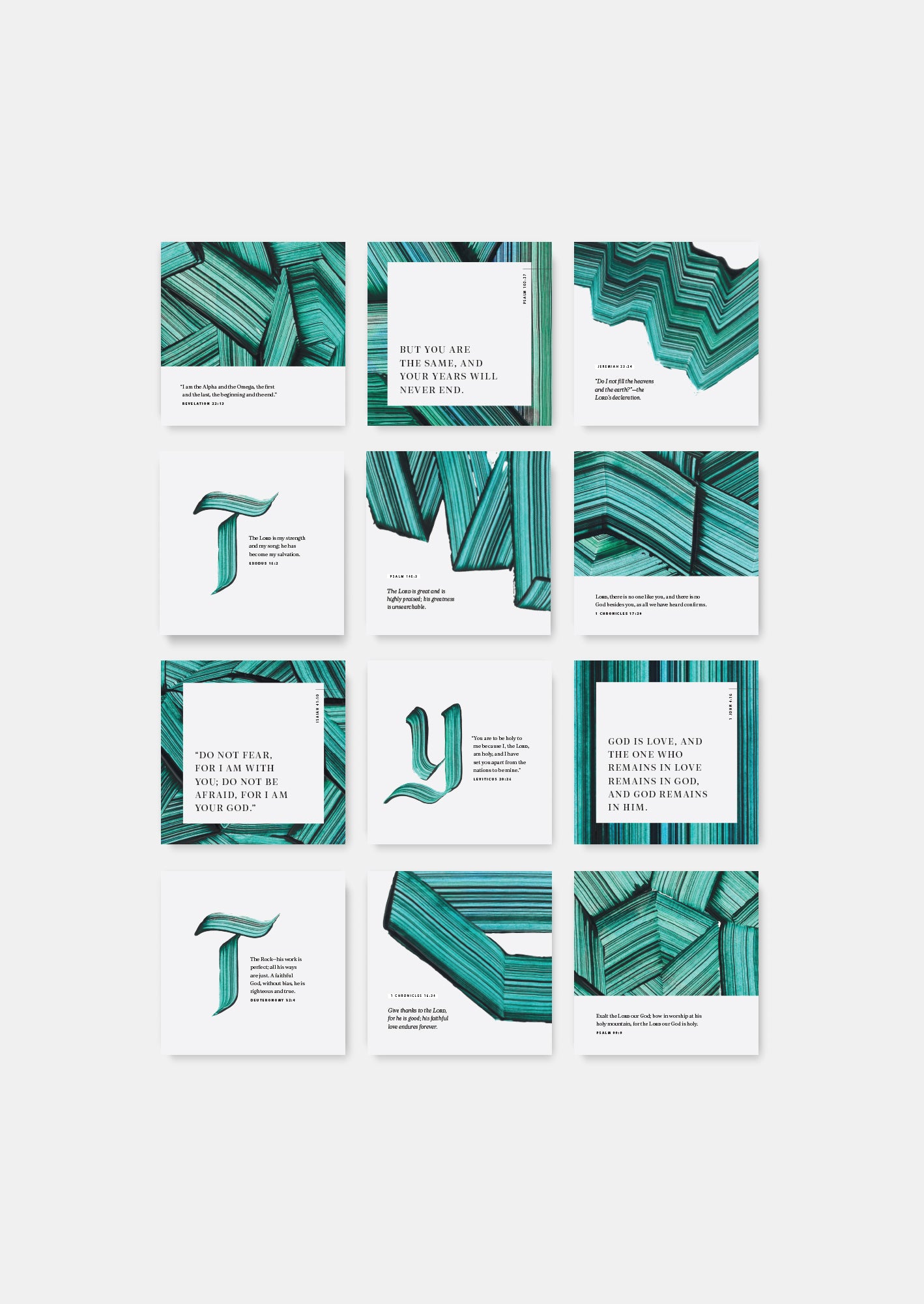 Attributes of God Scripture Card Set