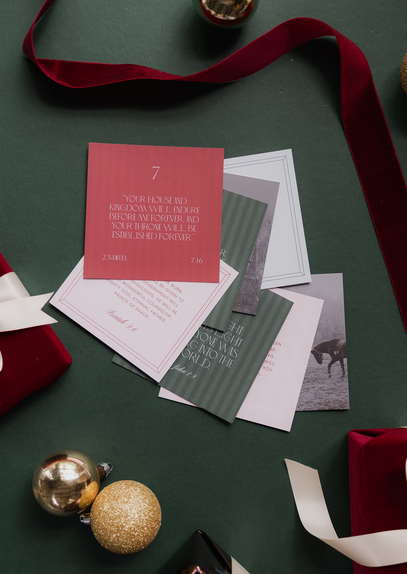 Advent 2025 Scripture Card Set