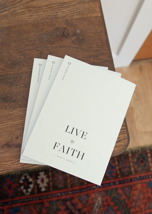 Live by Faith: A Study of Hebrews 11 Men's Reading Guide