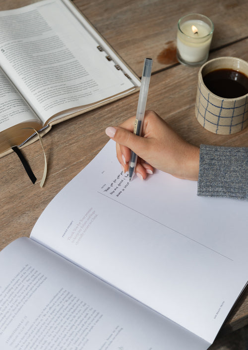 Promises of God women's bible study interior handwriting