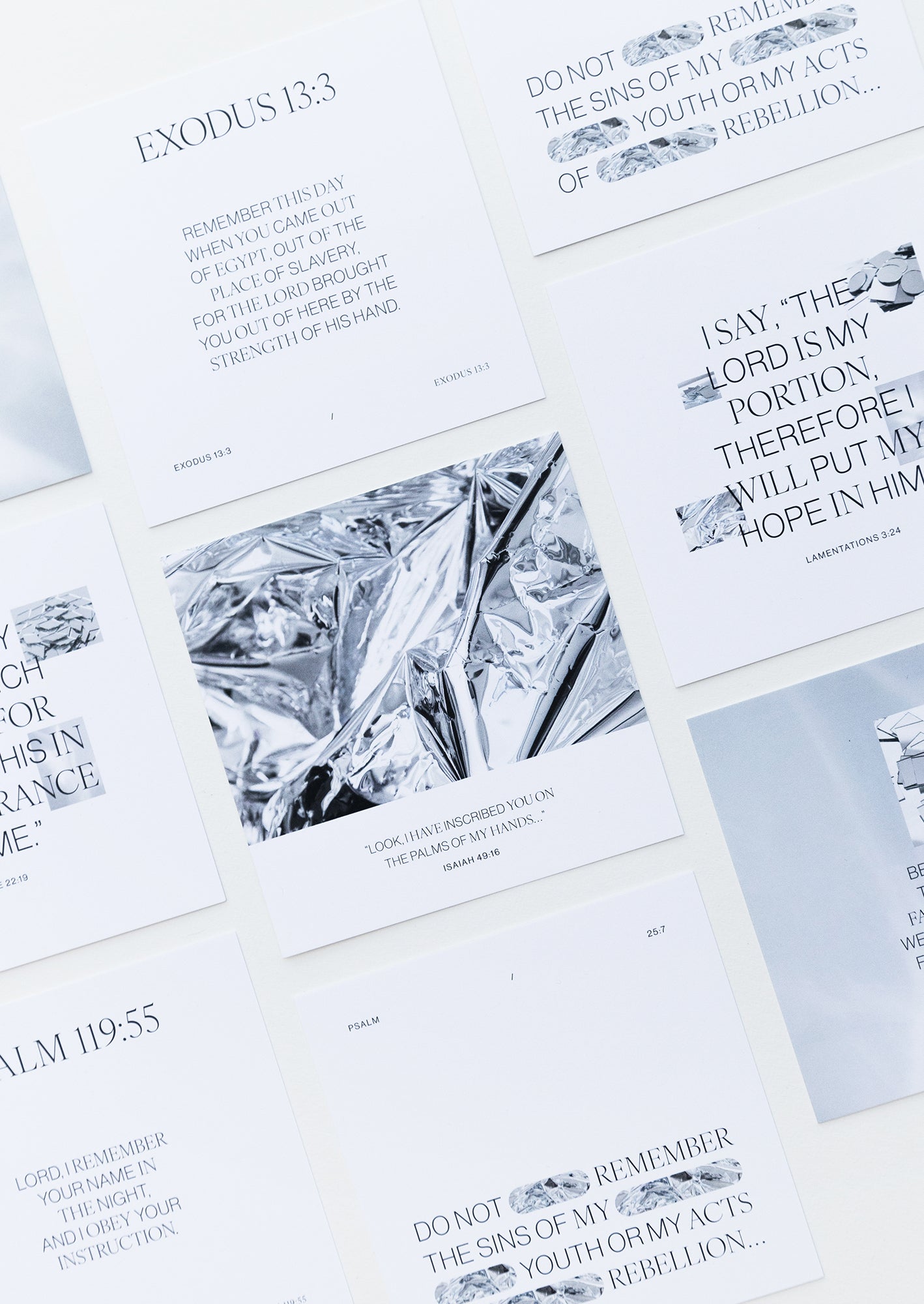 People of Remembrance Scripture Card Set