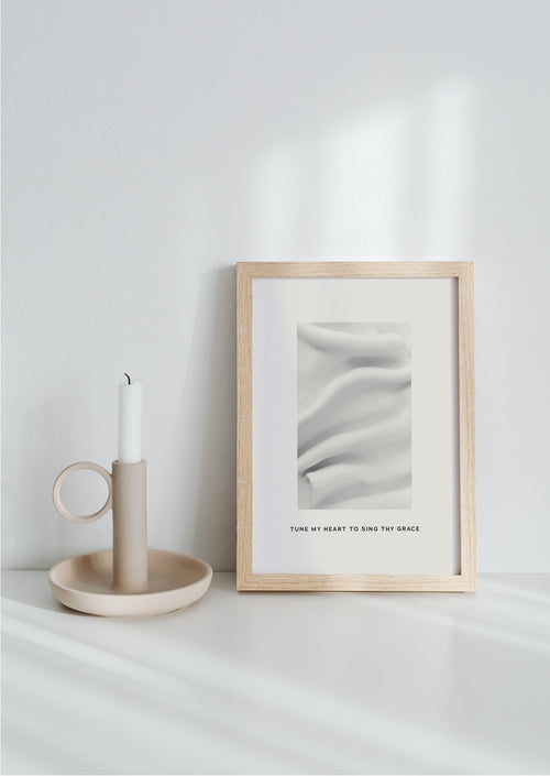 "Tune My Heart" Art Print
