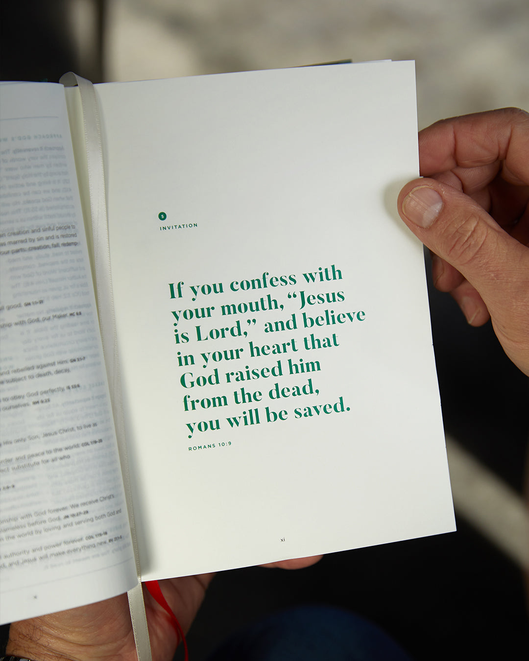 He Reads Truth Bible, Black LeatherTouch Indexed