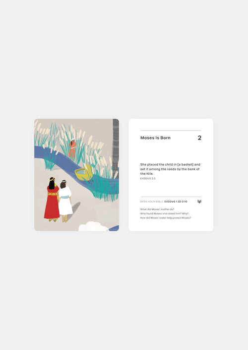 Exodus Story Cards | Kids Read Truth