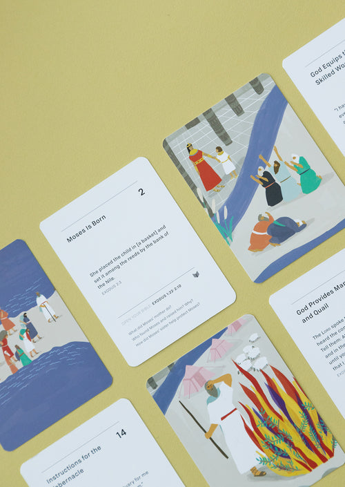 Exodus Story Cards | Kids Read Truth