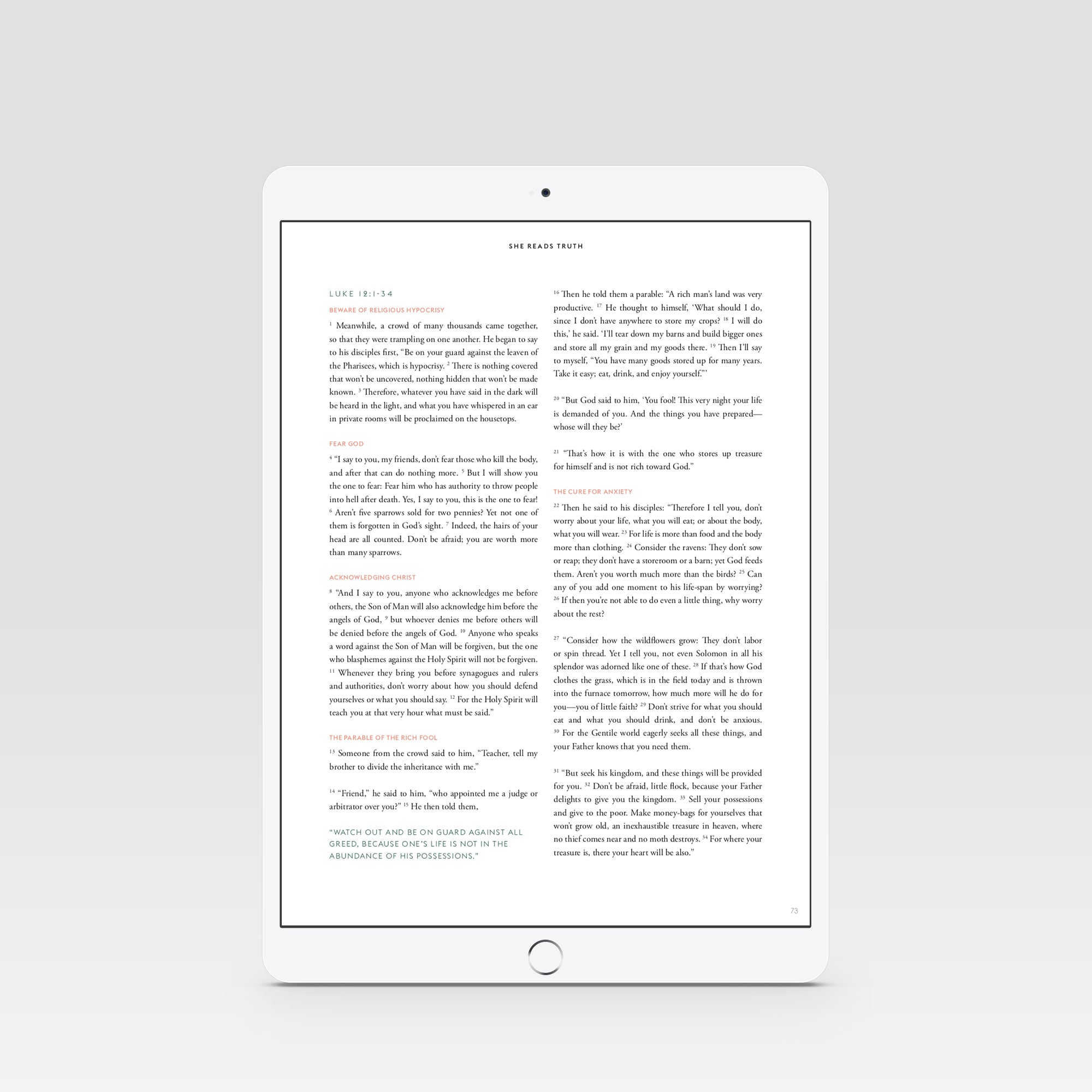 The Parables of Jesus Women's Reading Guide (DIGITAL)