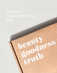 Annual Subscription Box