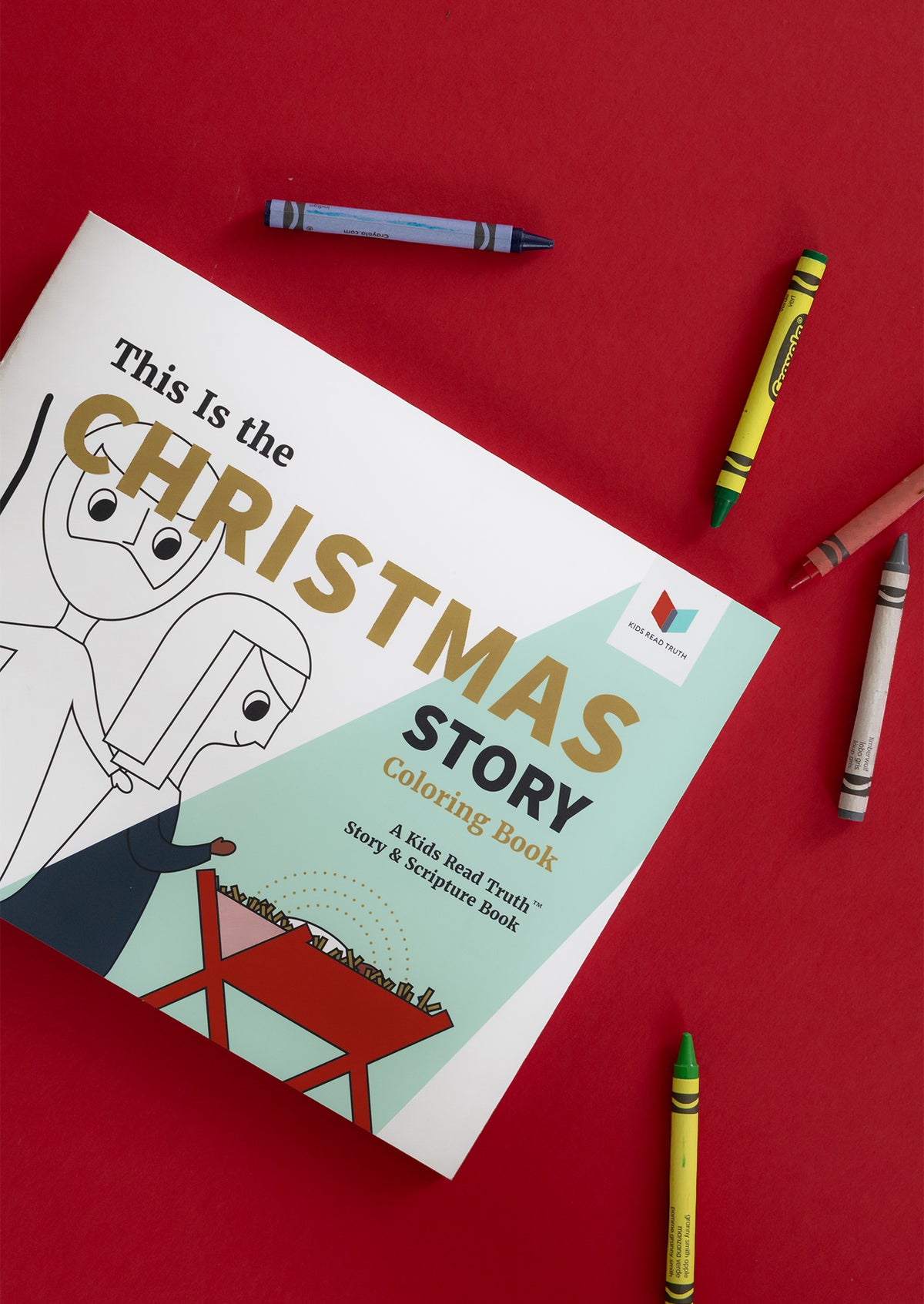 This Is the Christmas Story: Coloring Book | Kids Read Truth