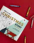 This Is the Christmas Story: Coloring Book | Kids Read Truth