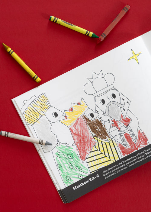 This Is the Christmas Story: Coloring Book | Kids Read Truth