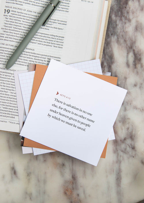 Acts Scripture Card Set