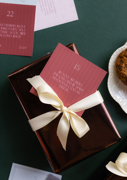 Advent 2025 Scripture Cart Set