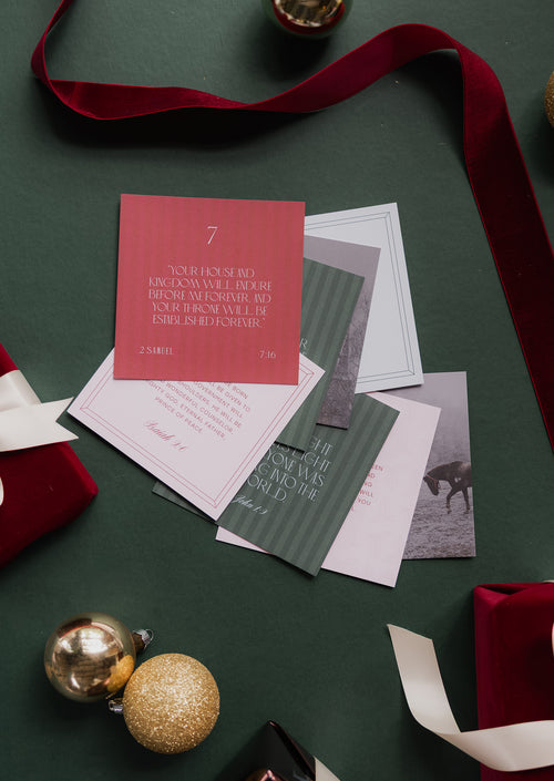 Advent 2025 Scripture Cart Set