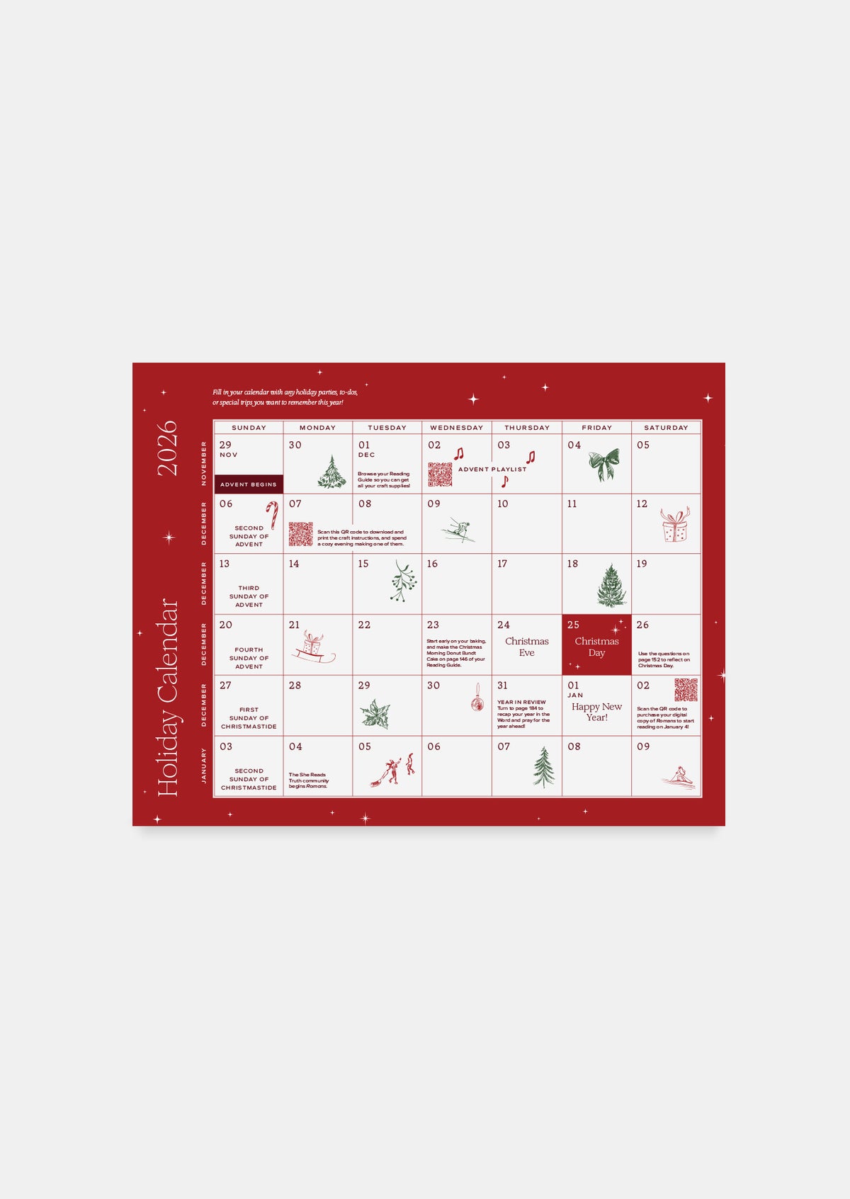 Advent 2026 Calendar (DIGITAL)
