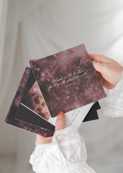 The Beatitudes Scripture Card Set