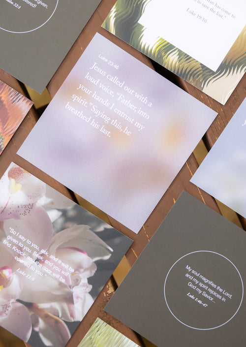 Luke Scripture Card Set