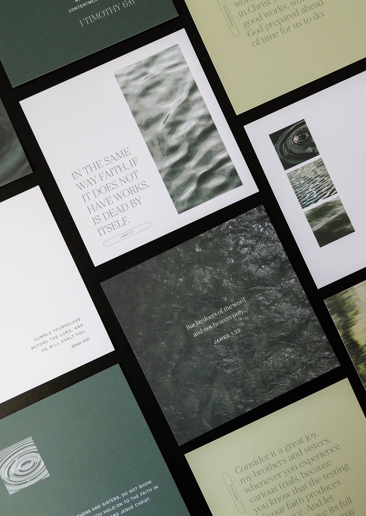 James Scripture Card Set