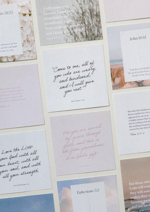 Encouragement for Today Scripture Card Set