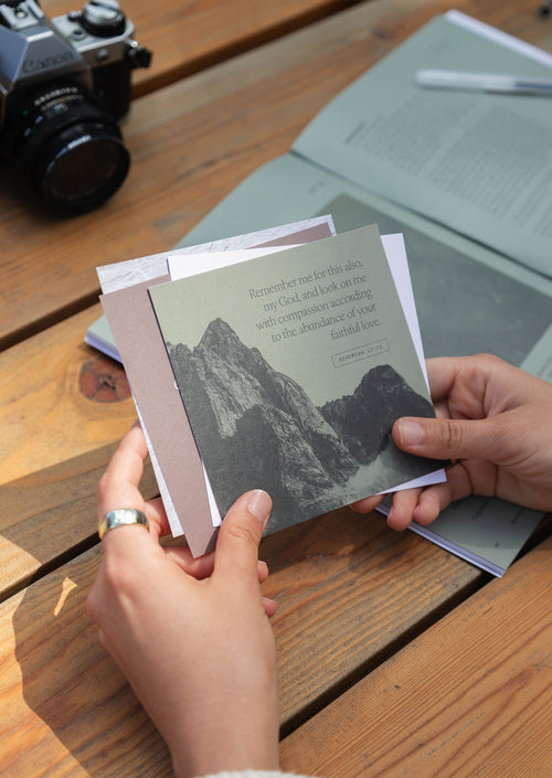 Nehemiah: Rebuild and Renew Scripture Card Set