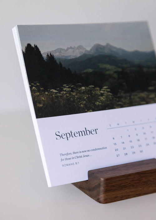 2026 Scripture Calendar Card Set Gift