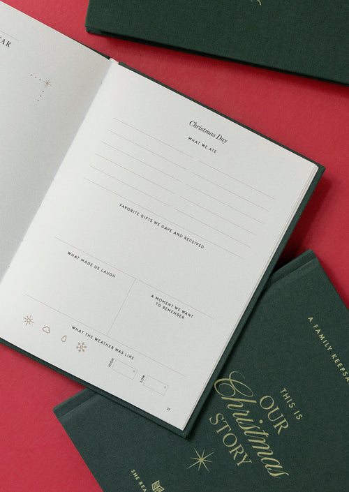 This Is Our Christmas Story: A Family Keepsake Journal
