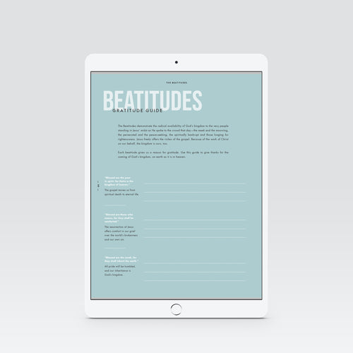 The Beatitudes Women's Reading Guide (DIGITAL)