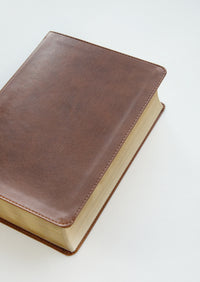 He Reads Truth Bible, Saddle LeatherTouch