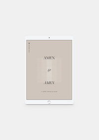 Amen & Amen Women's and Men's Reading Guide Bundle