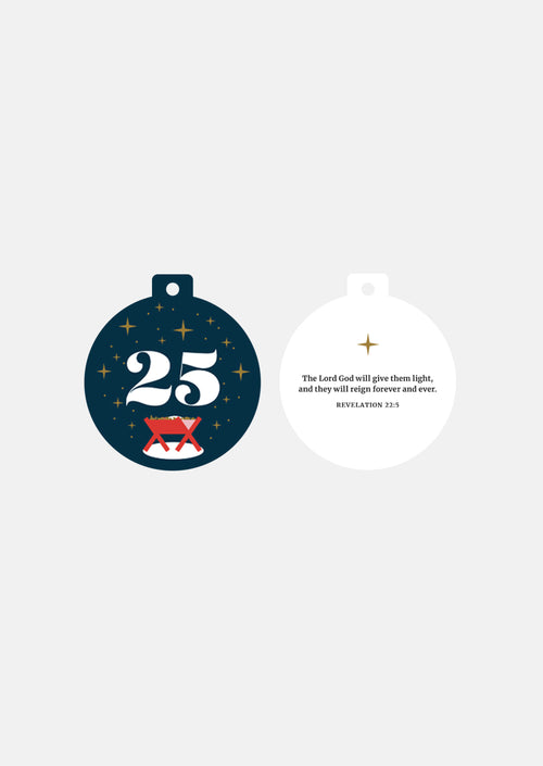 This Is the Christmas Story Advent Ornament Set | Kids Read Truth